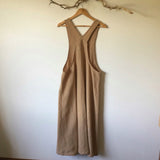 Linen Pinafore/ Fawn